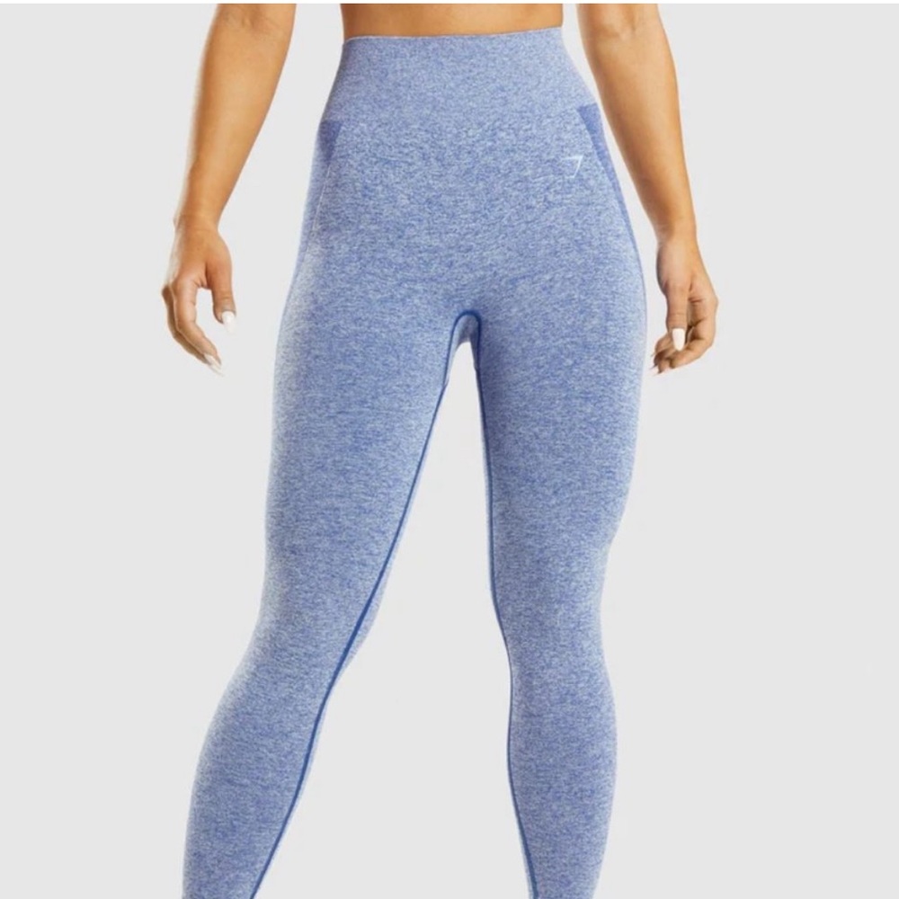 Gymshark Flex High Waisted Leggings - Earl Blue Marl